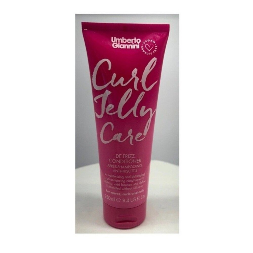 Umberto Giannini Curl Jelly Care De-Frizz Conditioner 250ml 8.4oz Vegan Curly